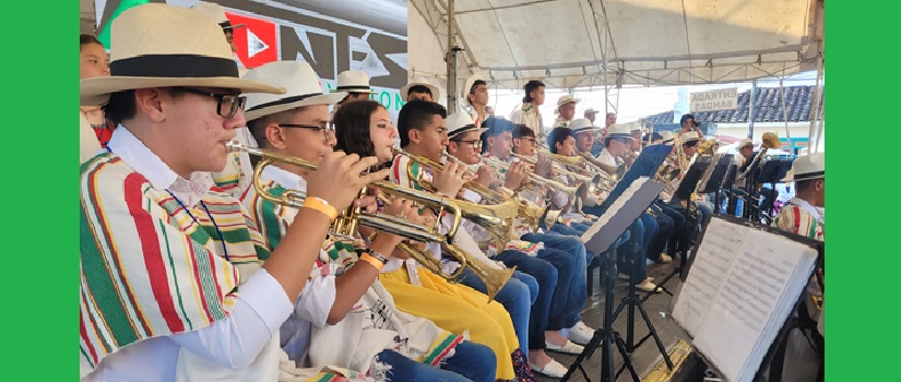 Bandas Estudiantiles Sinfónicas y de Marcha de Instituciones Educativas de Caldas Recibirán Dotación en Instrumentos Musicales