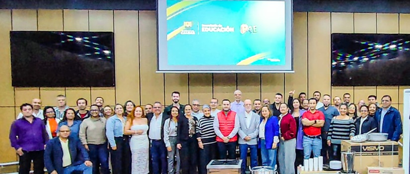 Gobernación de Caldas fortalece el PAE con entrega de más de 2.700 electrodomésticos y otros elementos de cocina para restaurantes escolares