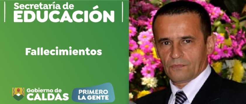 Mensaje de condolencias por el fallecimiento del  docente EUGENIO BUITRAGO