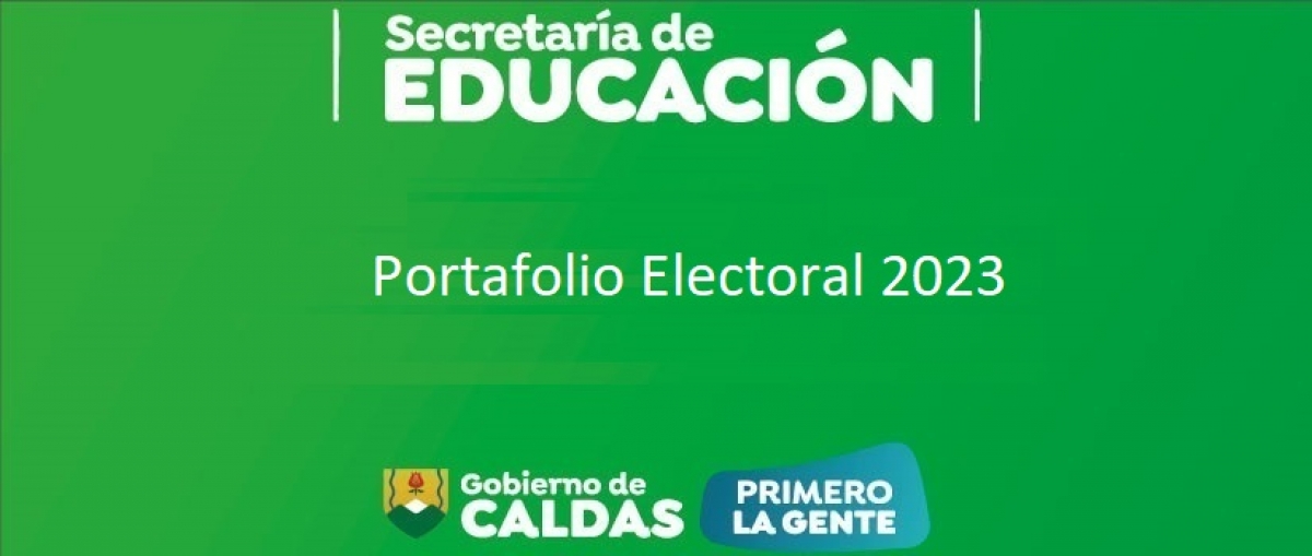 Portafolio Derecho  Electoral 2023