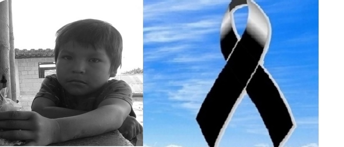 Mensaje de condolencias por el fallecimiento del estudiante FRANTONY TAMANIZA MORALES