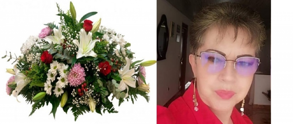 Mensaje de condolencias por el fallecimiento de MAR&Iacute;A IDALY ECHEVERRY ROM&Aacute;N
