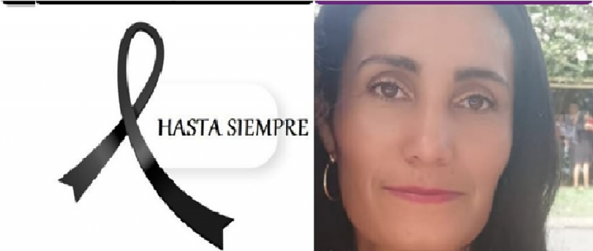 Mensaje de condolencias por el fallecimiento de la docente DIANA MARÍA ARISTIZABÁL BONILLA
