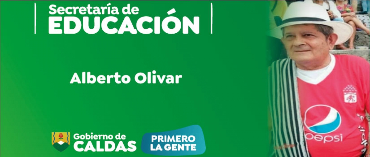 Mensaje de condolencias por el fallecimiento de Alberto Olivar