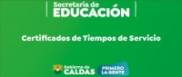 Certificados de Tiempos de Servicio 13/07/2022
